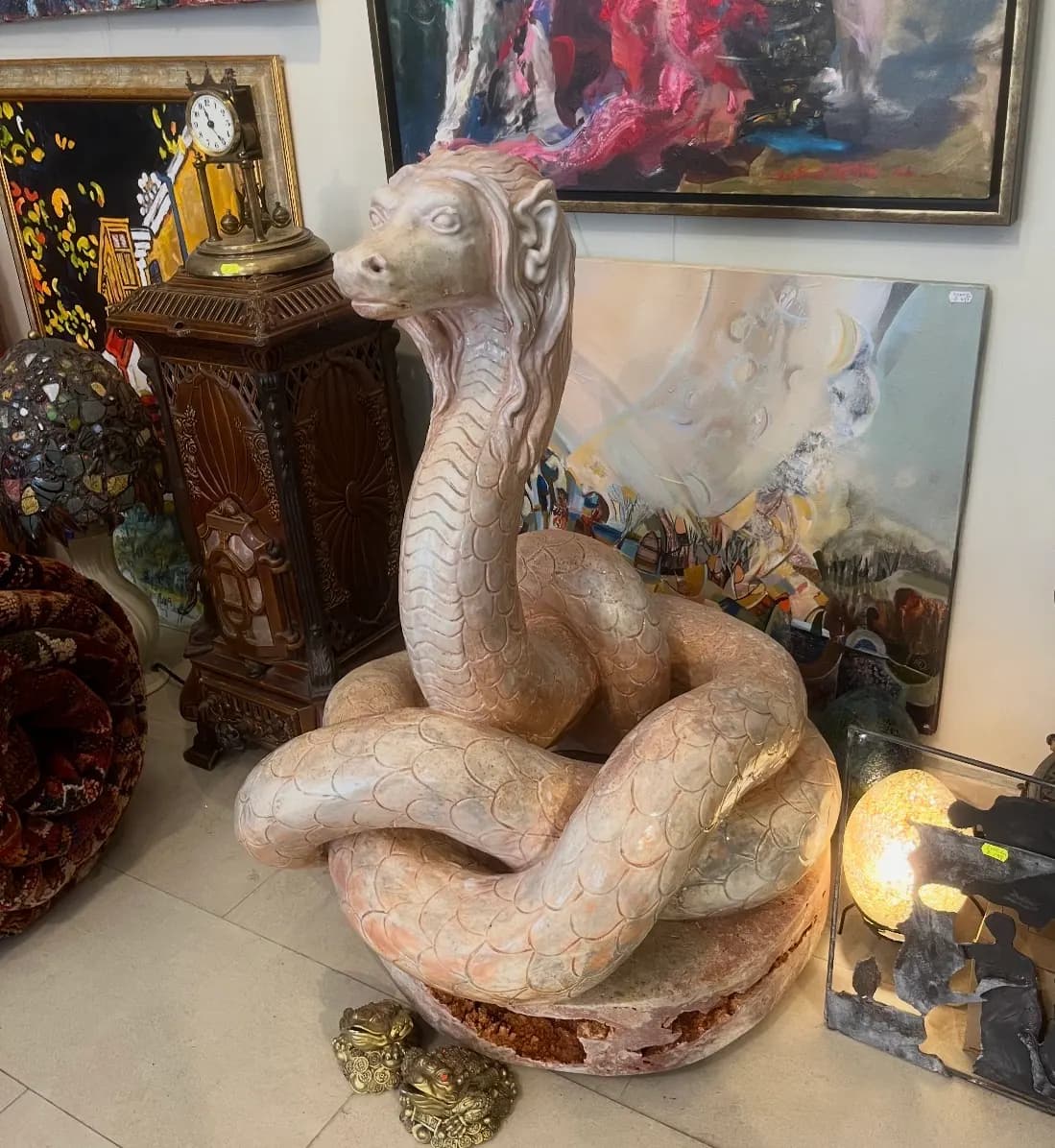 Șarpele Glykon — Lucian Taran, ceramica